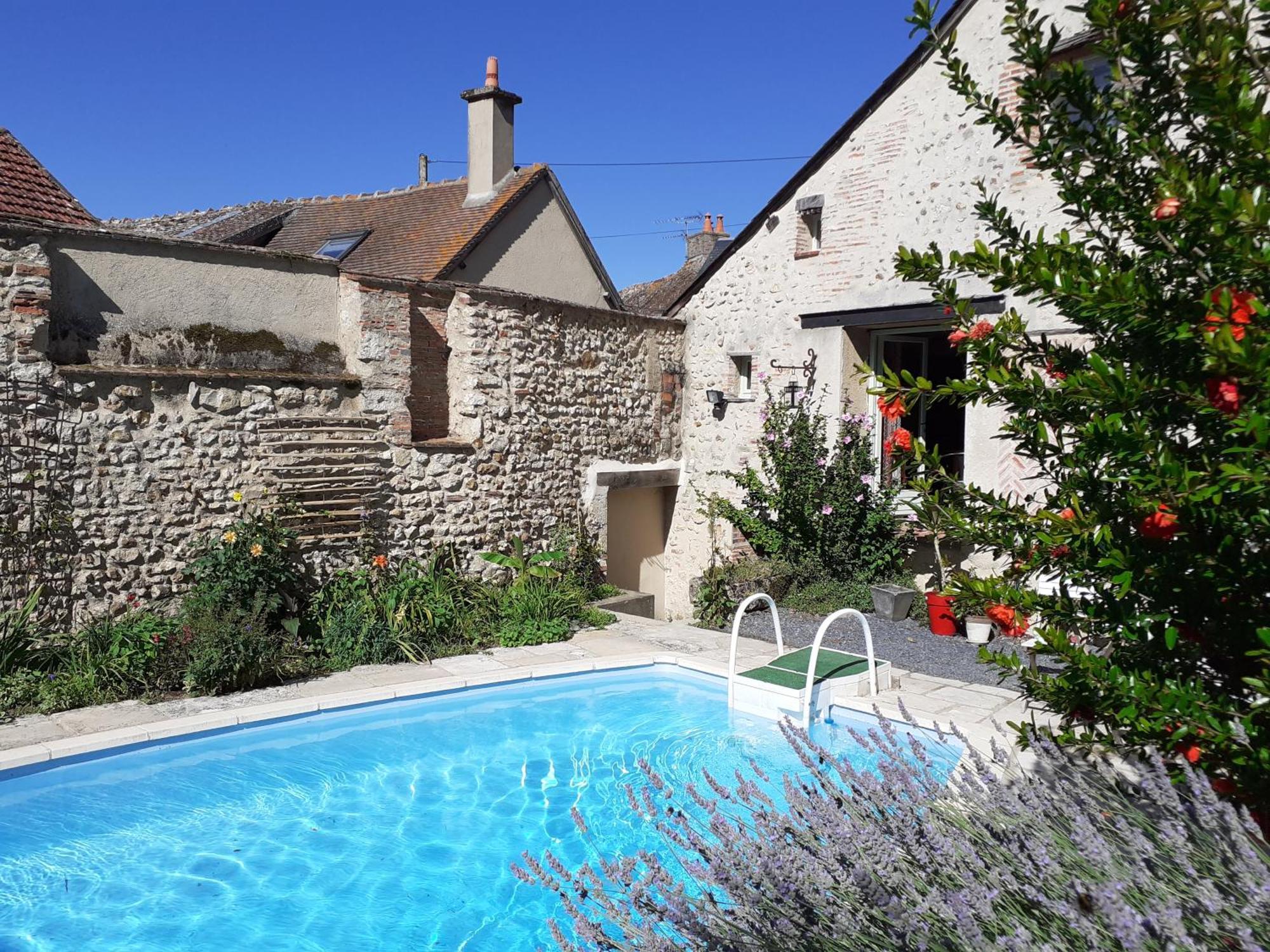 Ousson-sur-LoireLa Chaumiere住宿加早餐旅馆 外观 照片